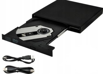 External CD/DVD writer Black